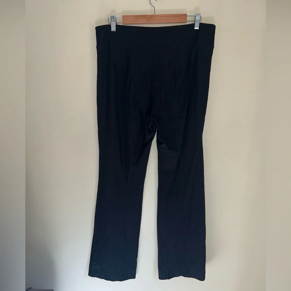 Eileen Fisher Crepe Black Women’s Pants large petite - Picture 5 of 6